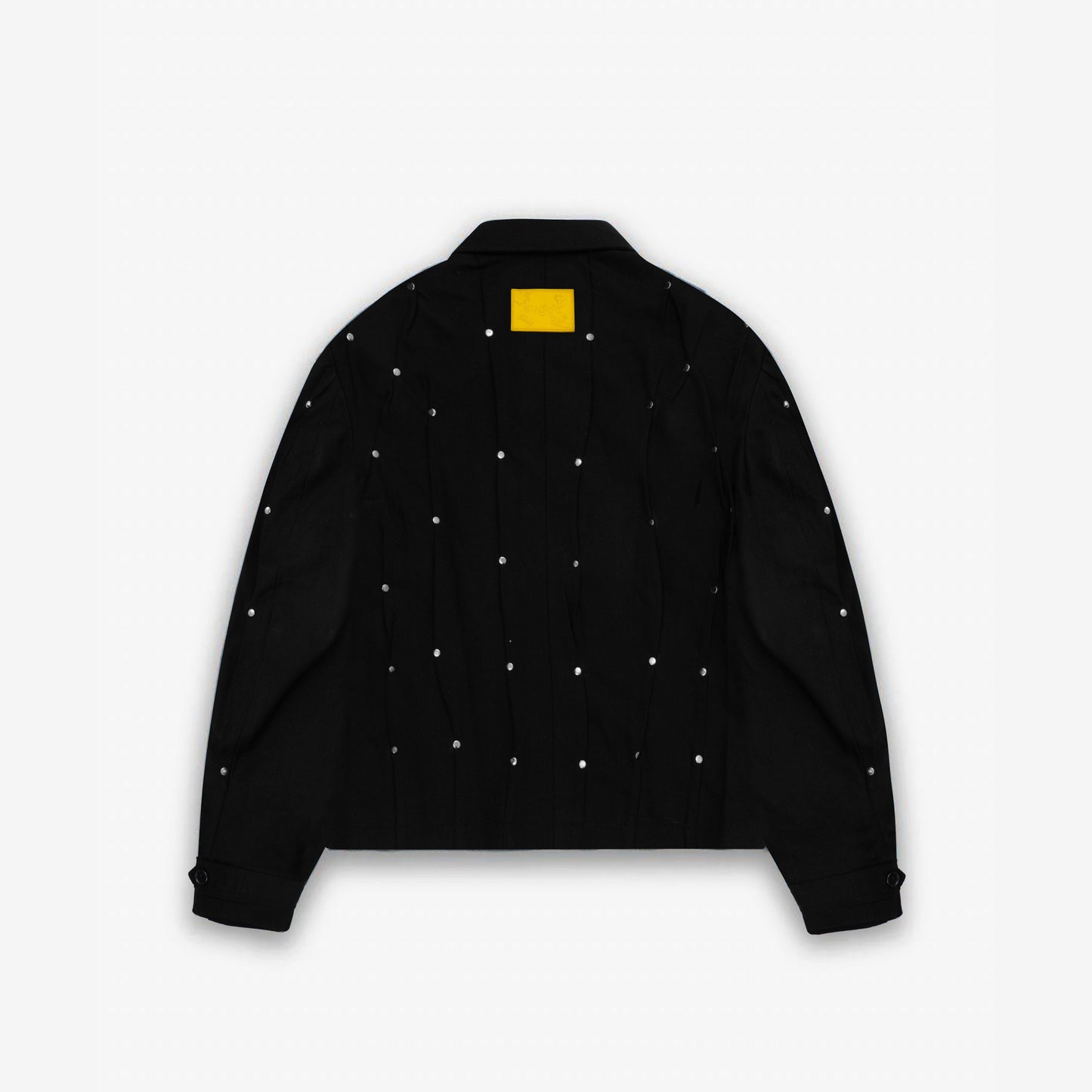 Cross Rivet Jacket In Black