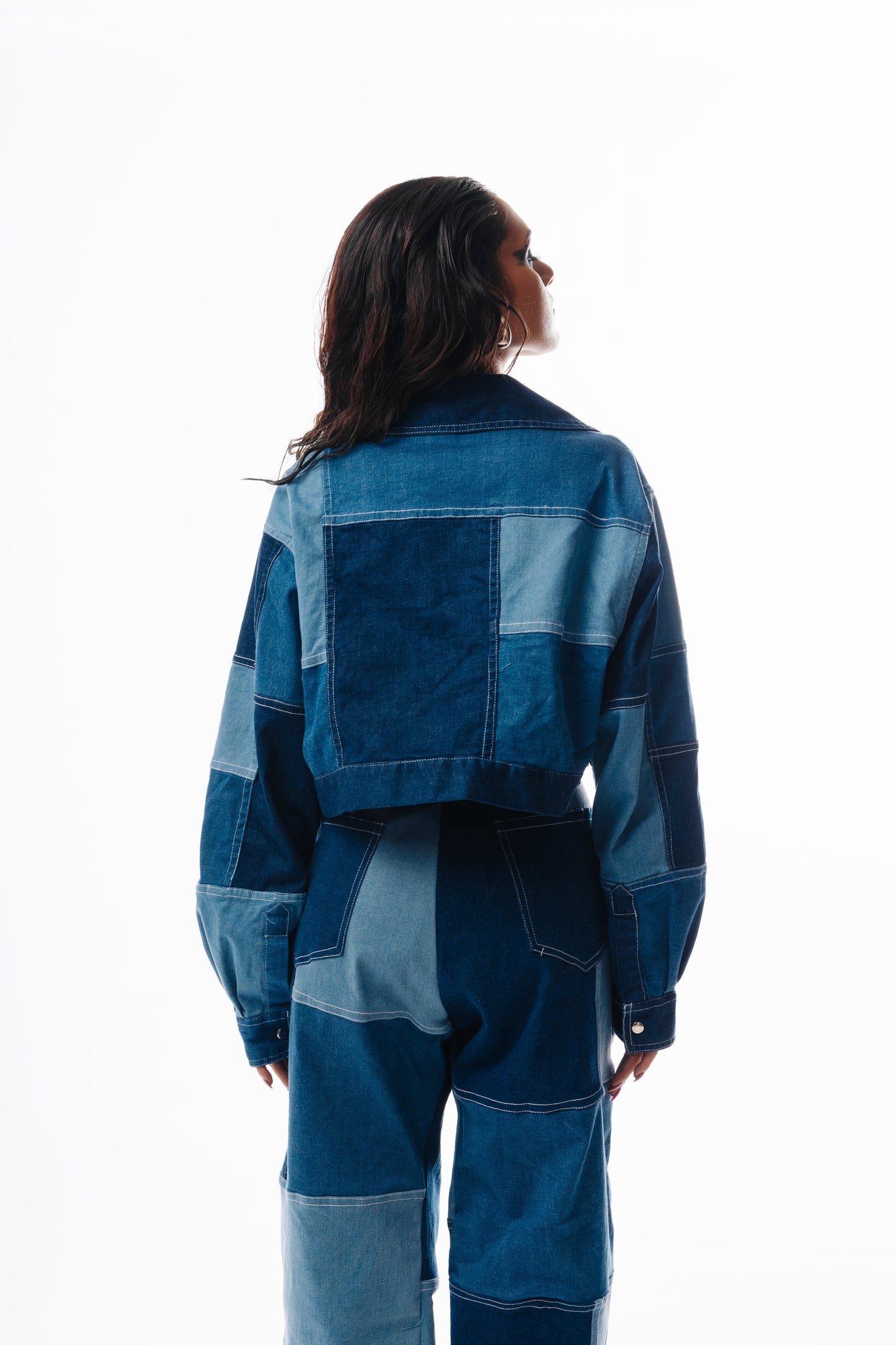 BLUE PATCH JACKET