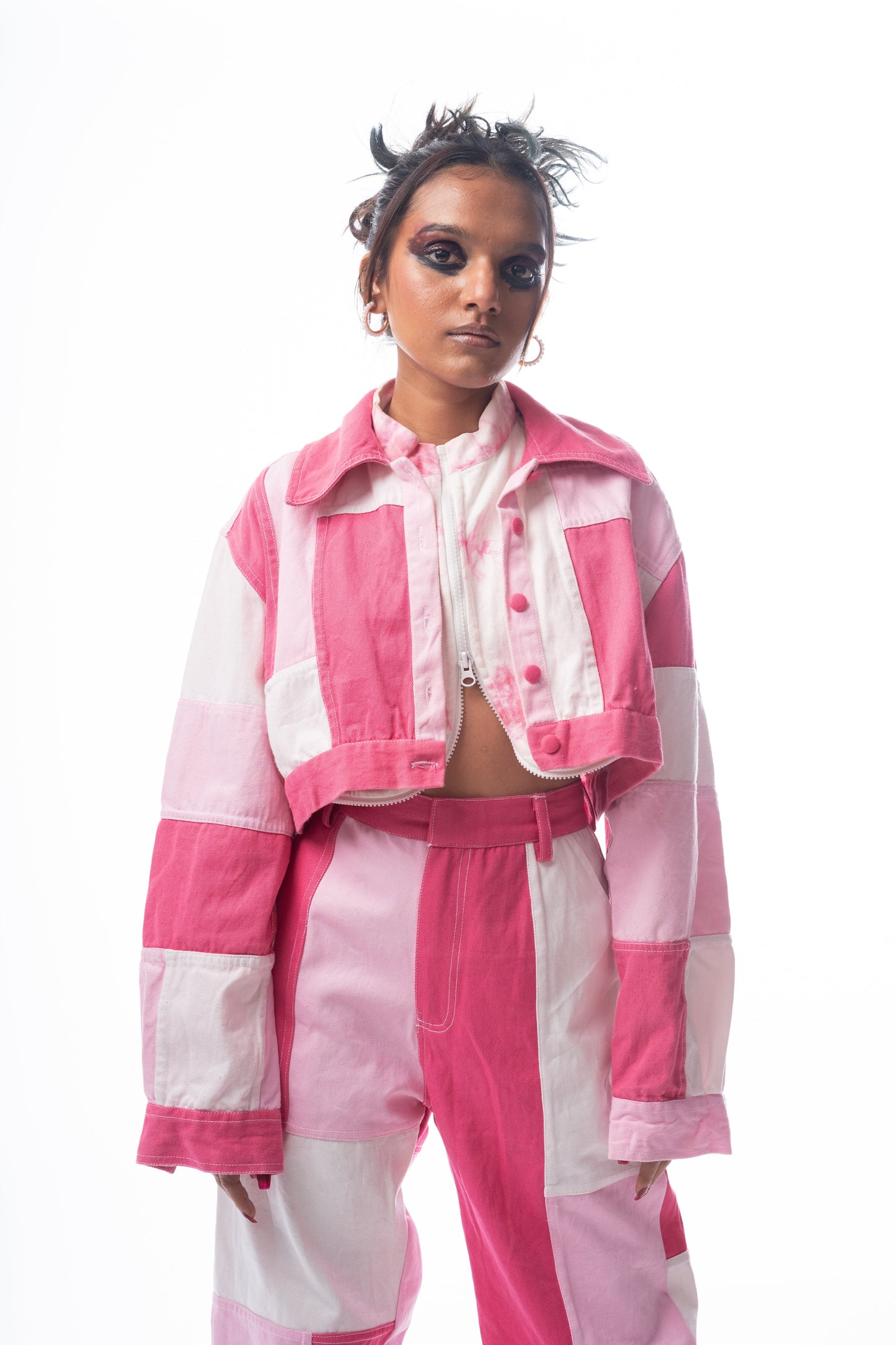 PINK PATCH JACKET