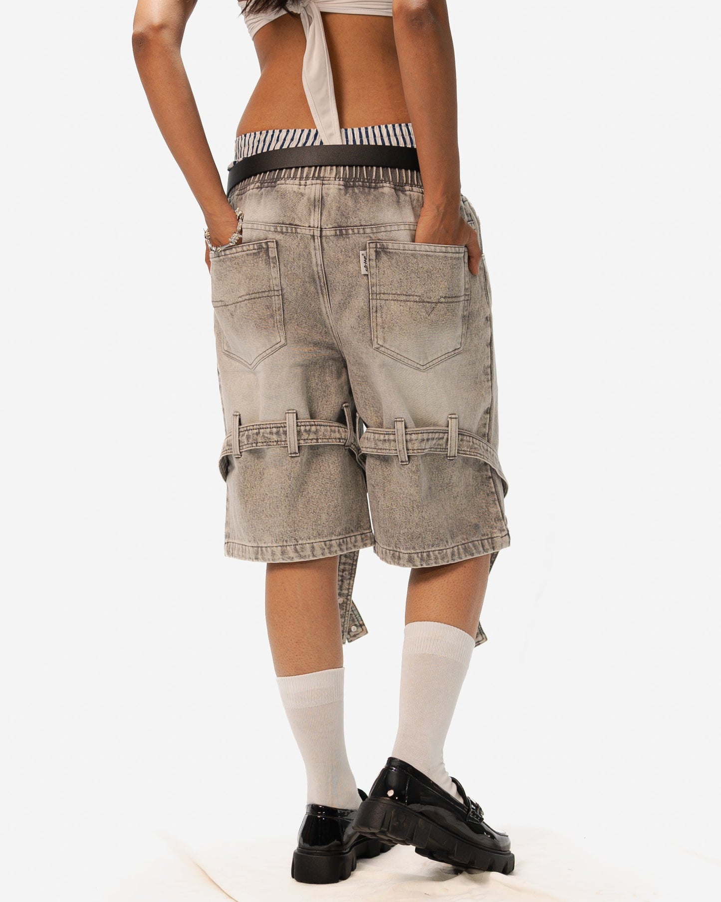 Unisex WASHED JORTS