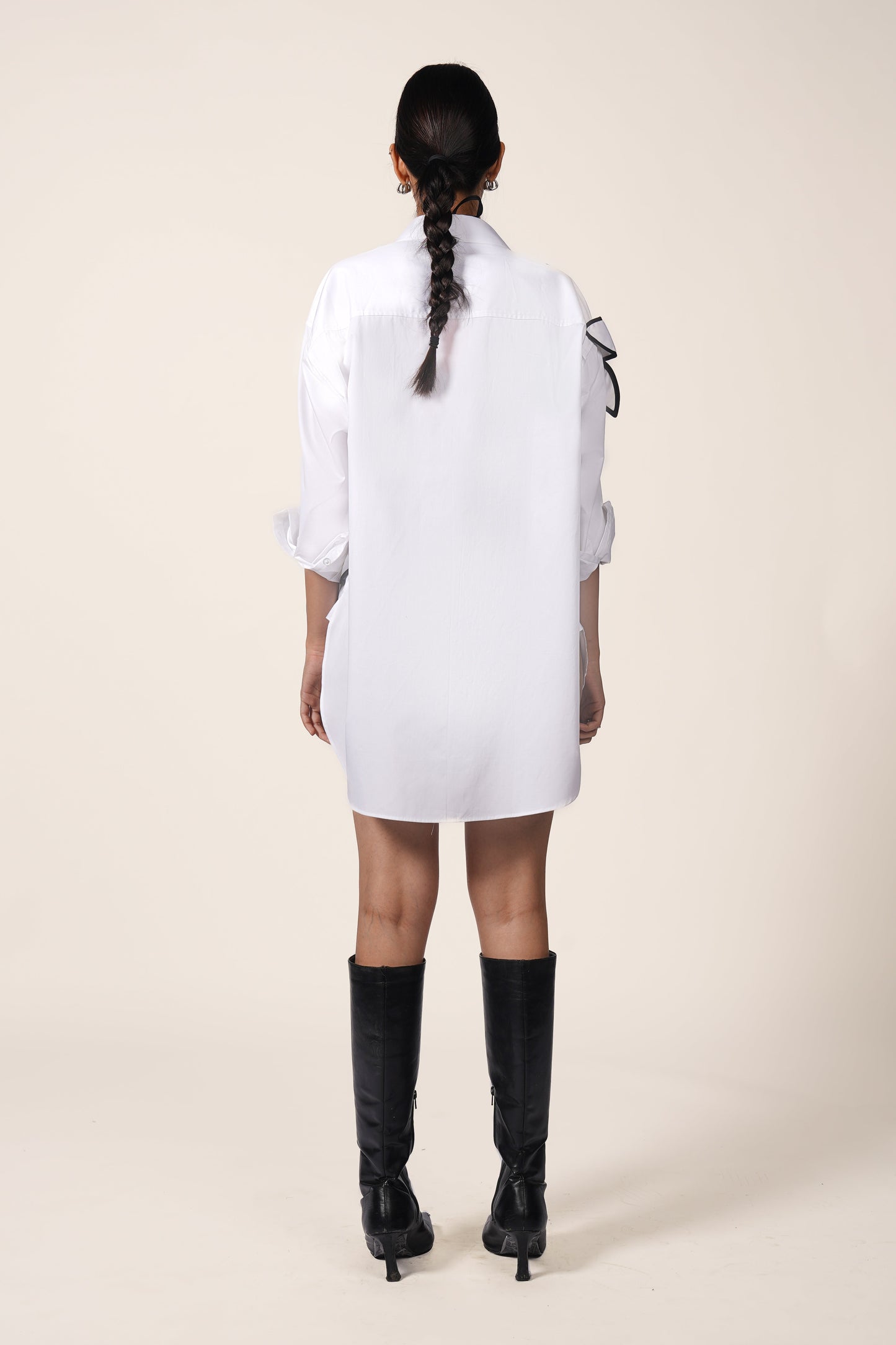 FLOWER SHIRT IN WHITE