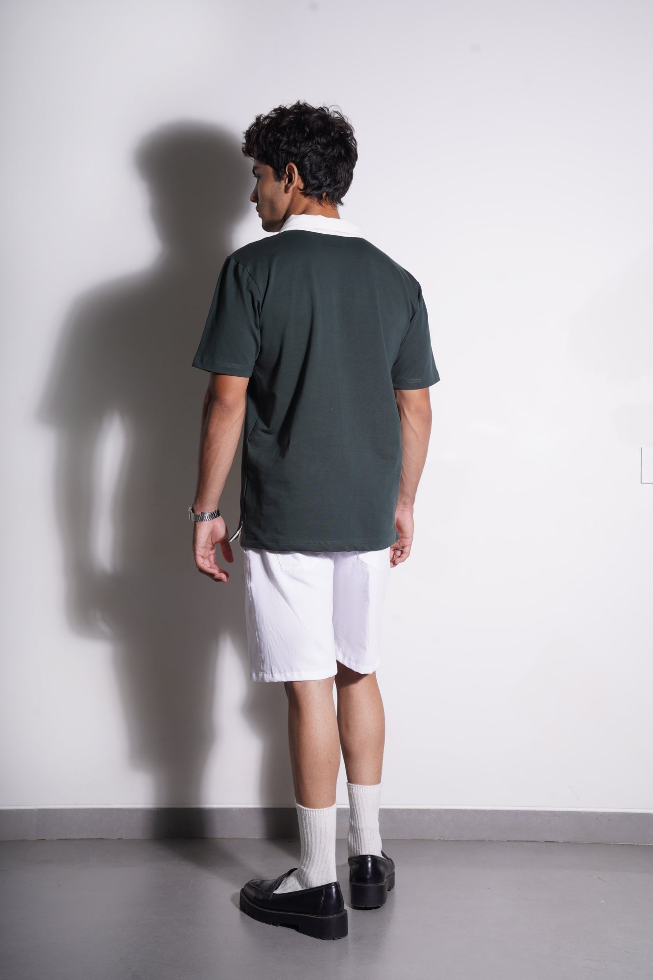 Racing Green Zip Tee