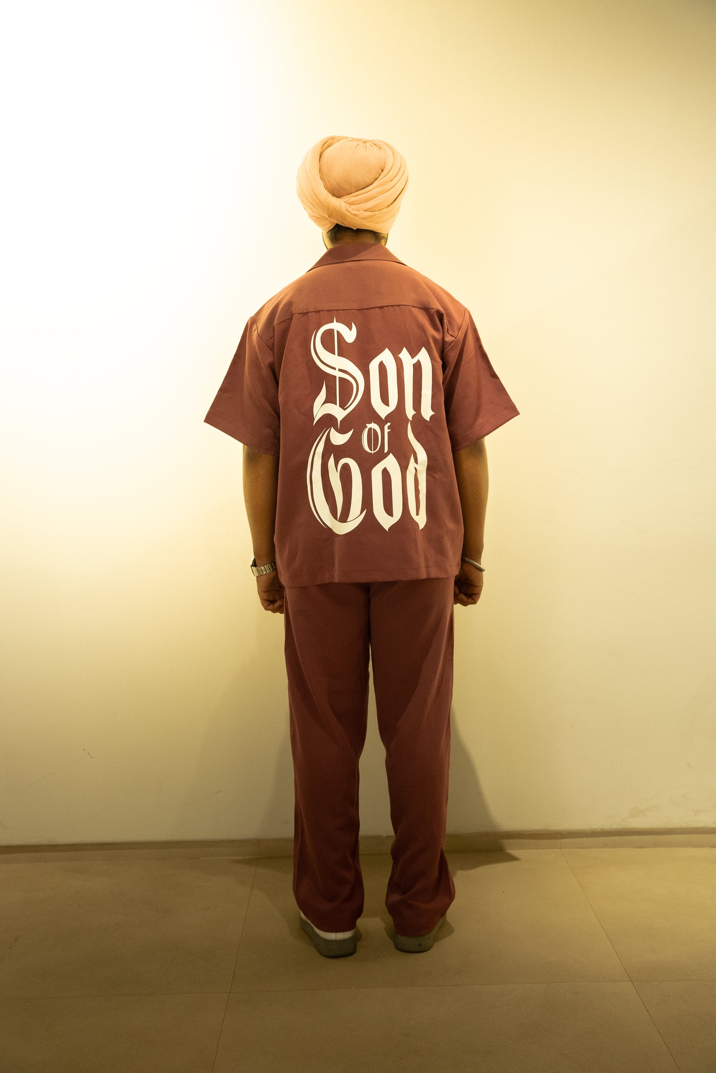 Plum Son Of God Bowling shirt