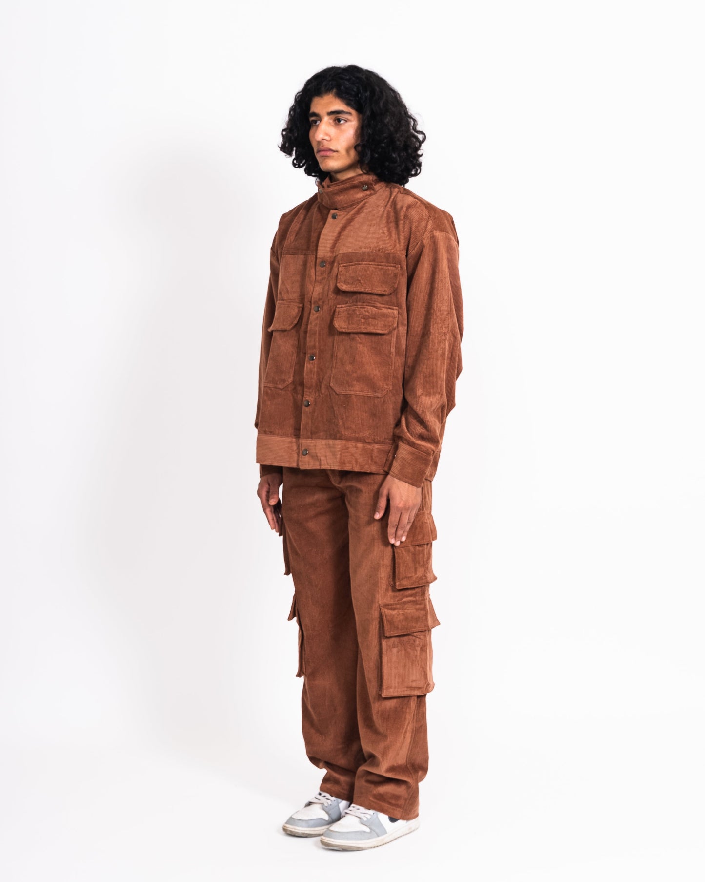 CORDUROY CARGO PANTS