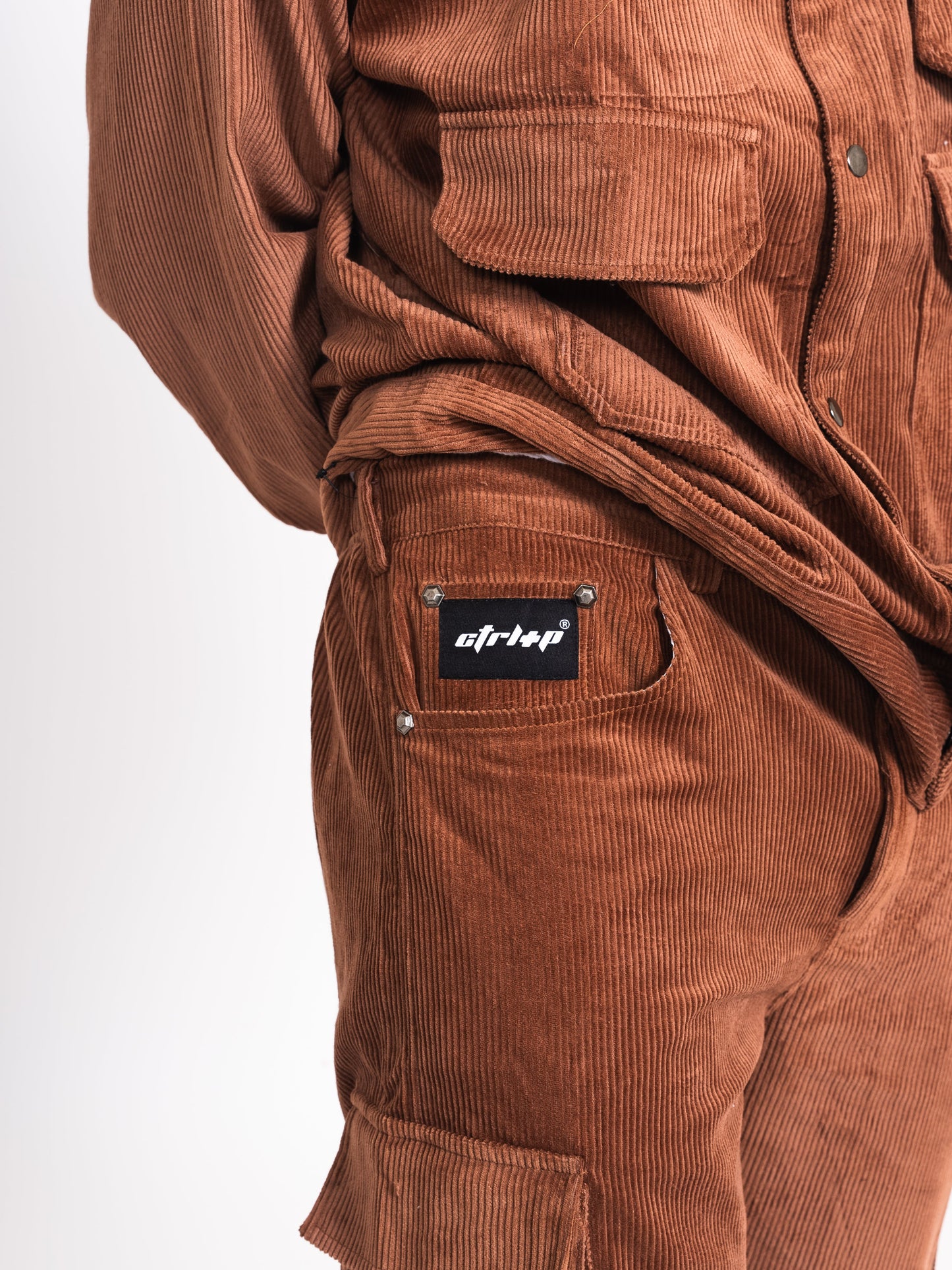 CORDUROY CARGO PANTS