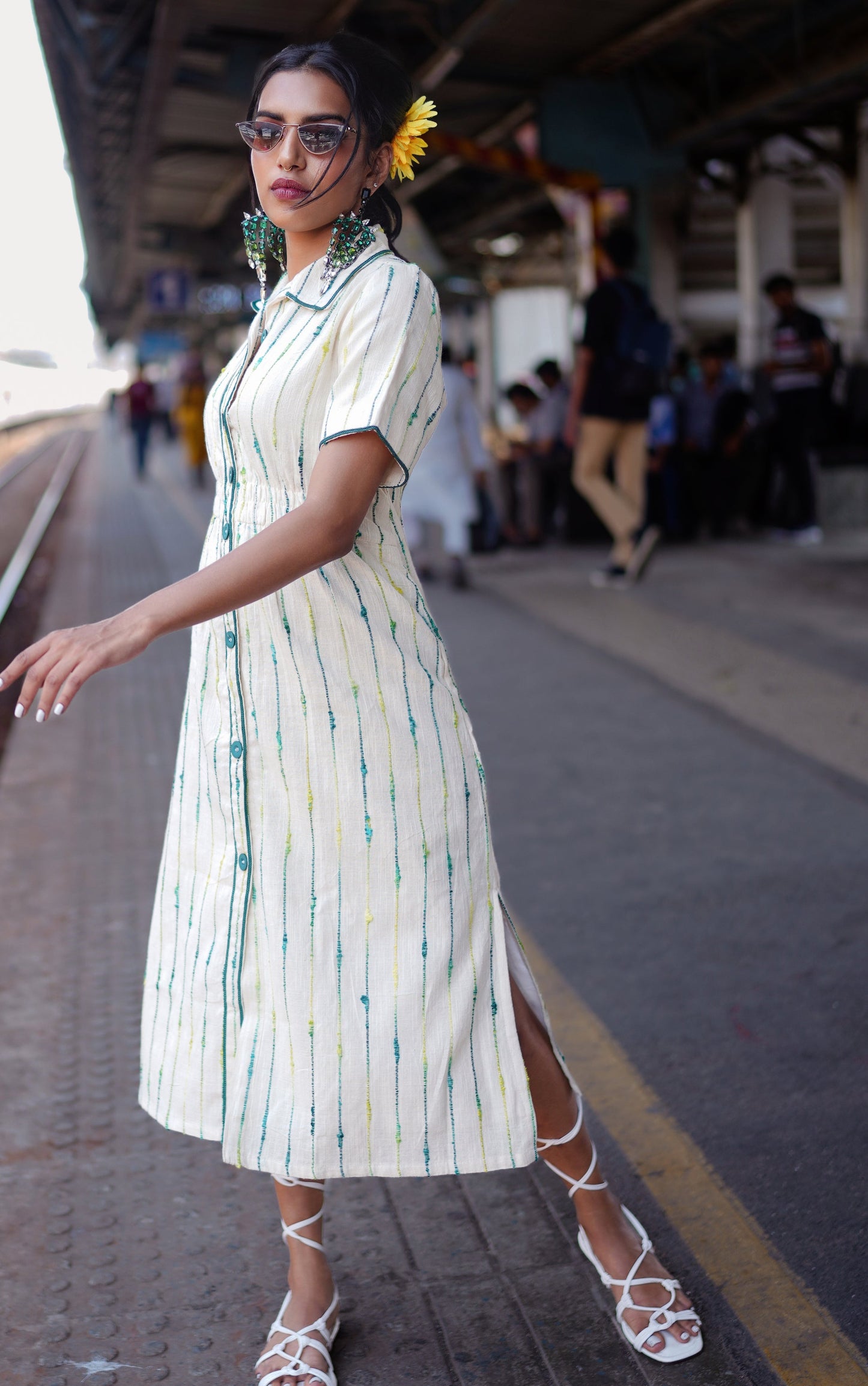 Green Utopia Dress