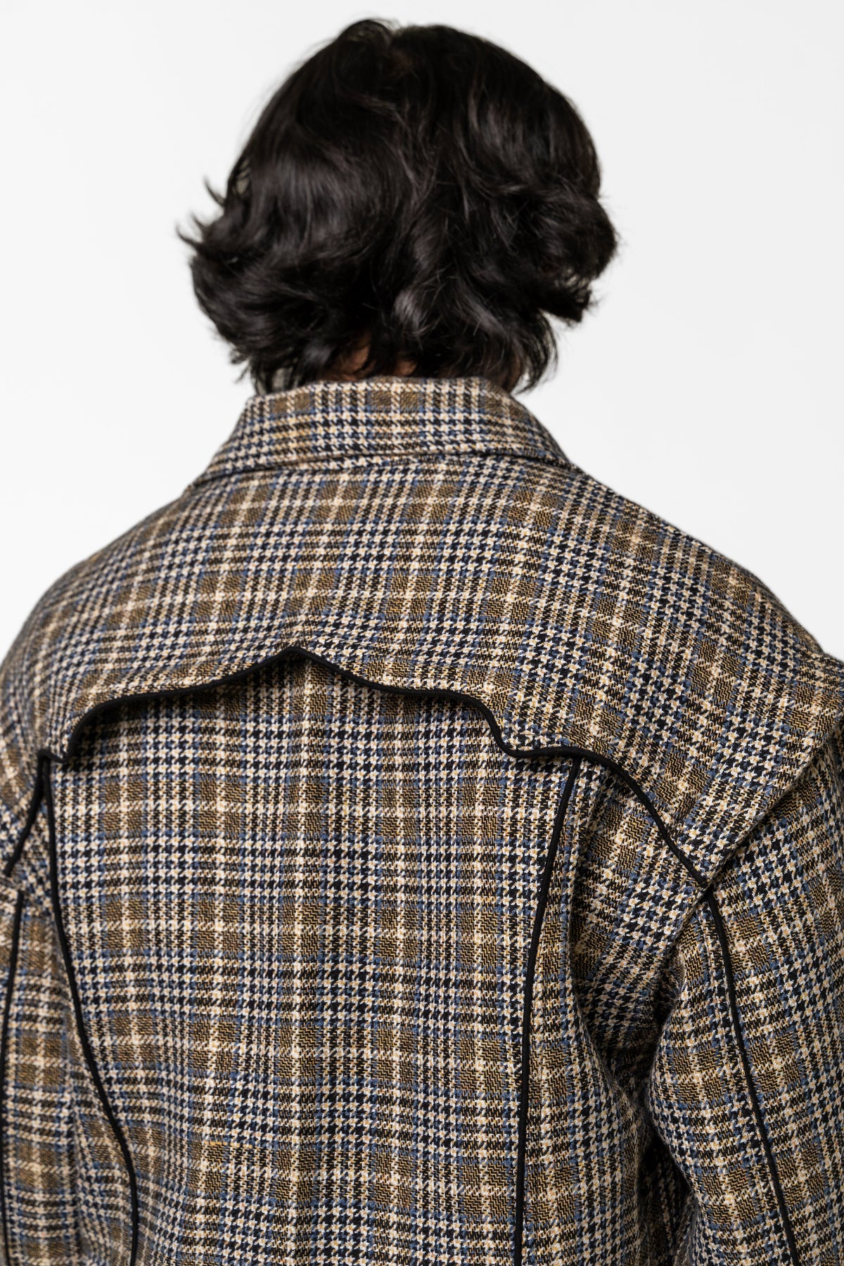 Plaid Bomber Jacket