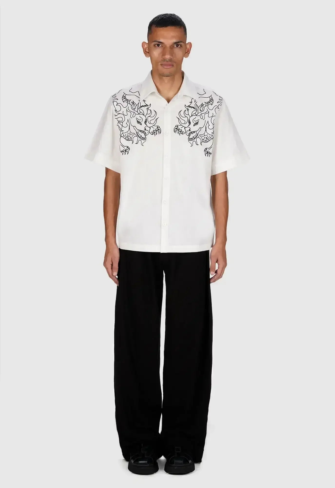 Leviathan Embroidered Shirt