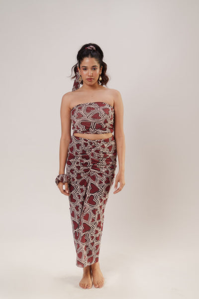 Dil nu top and skirt