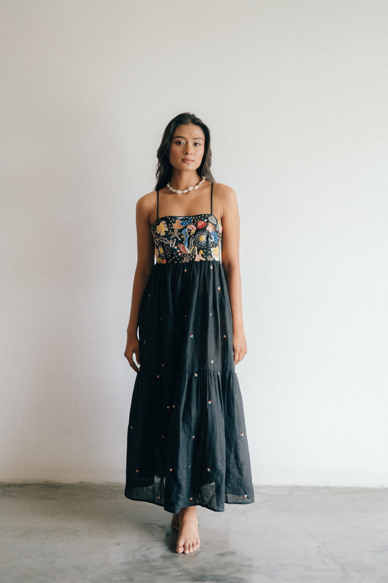 Tanya Mehta in Morjim maxi