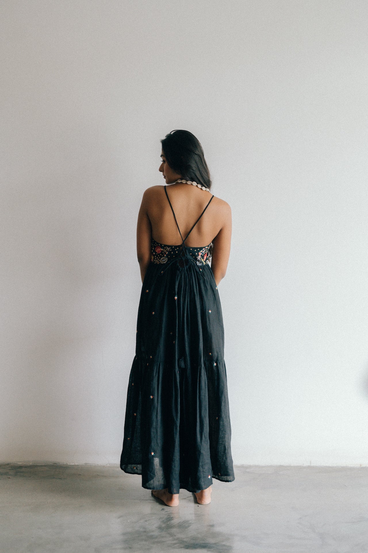 Tanya Mehta in Morjim maxi