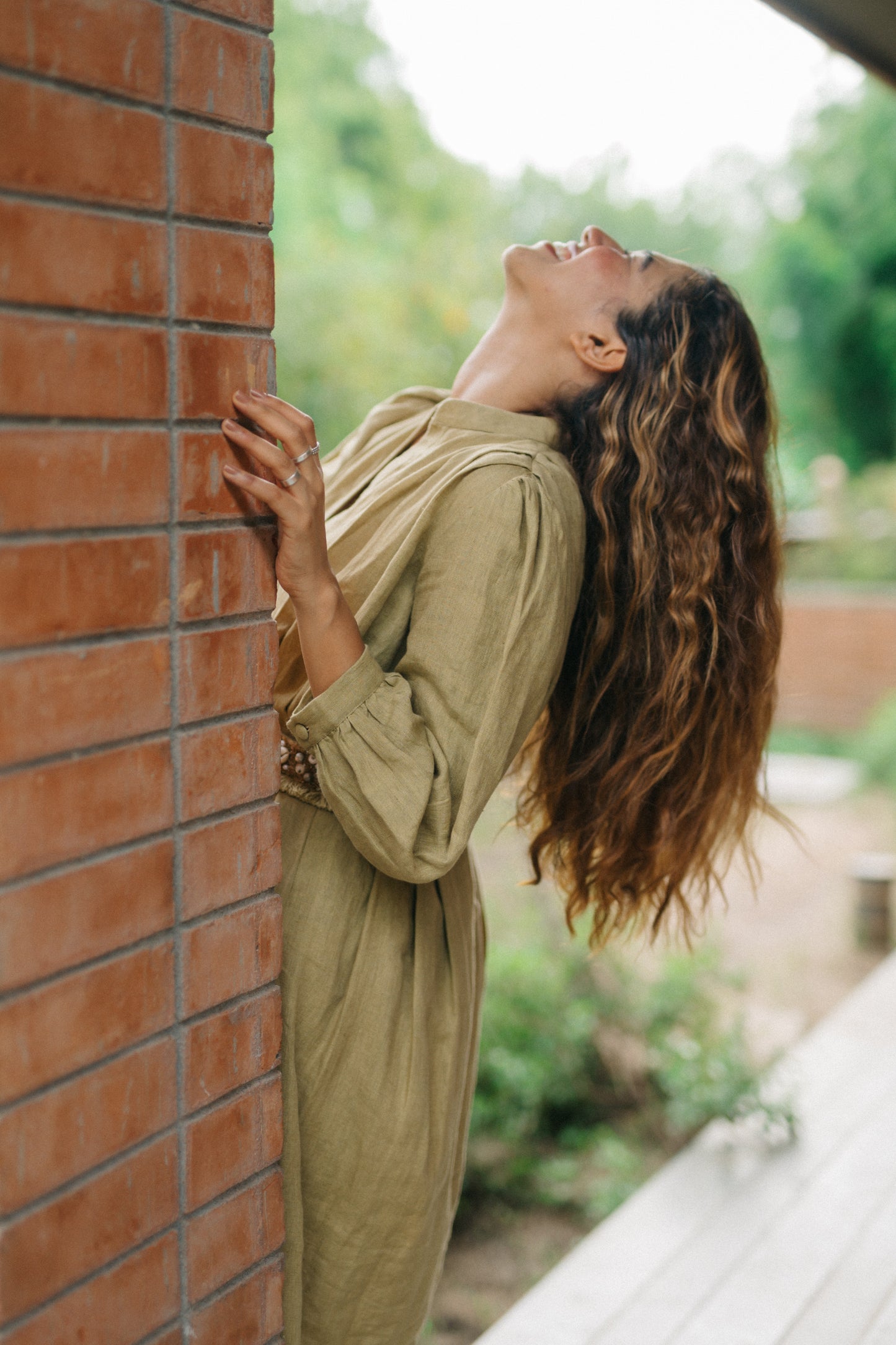 Boho shirt dress