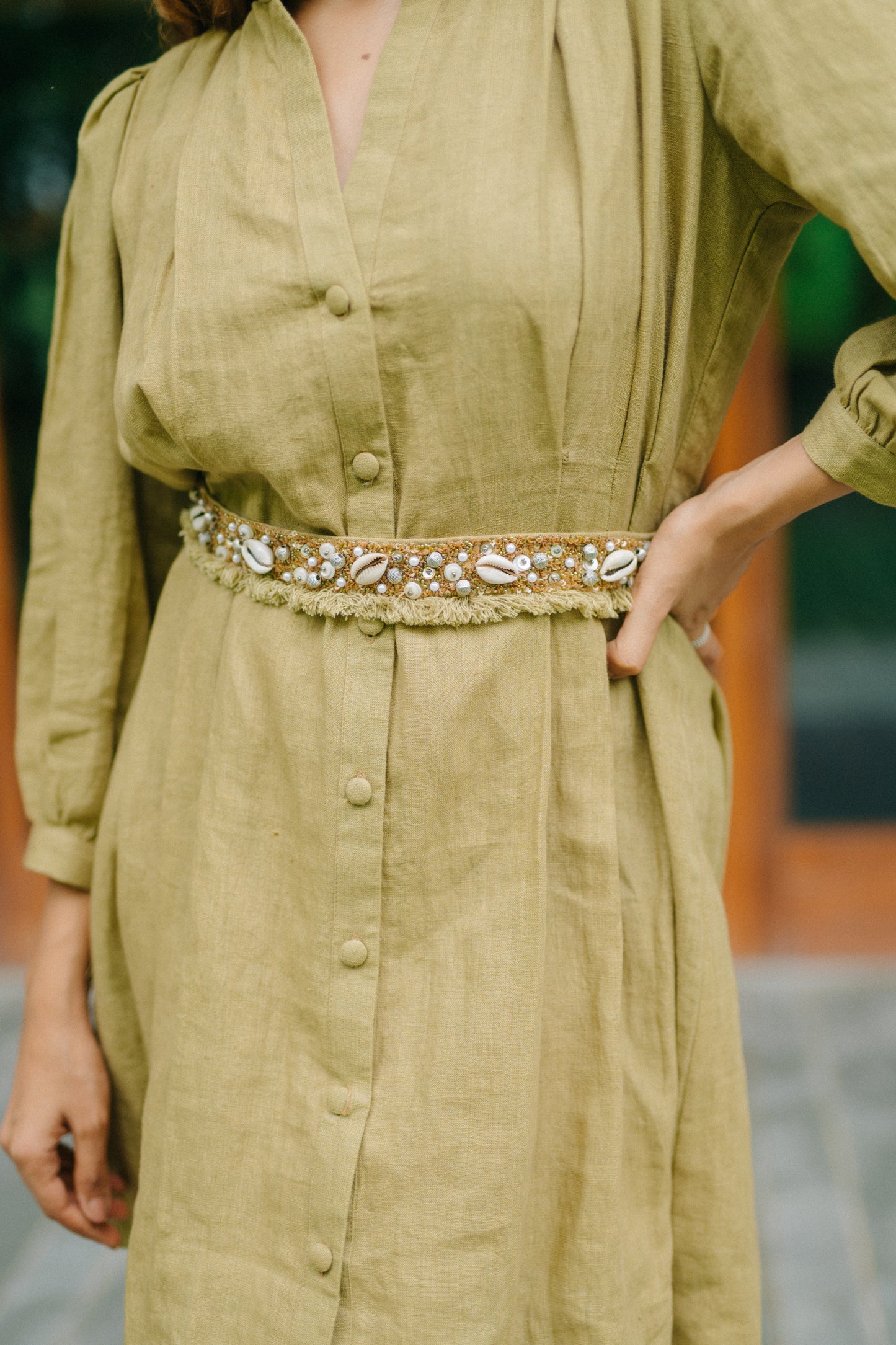 Boho shirt dress