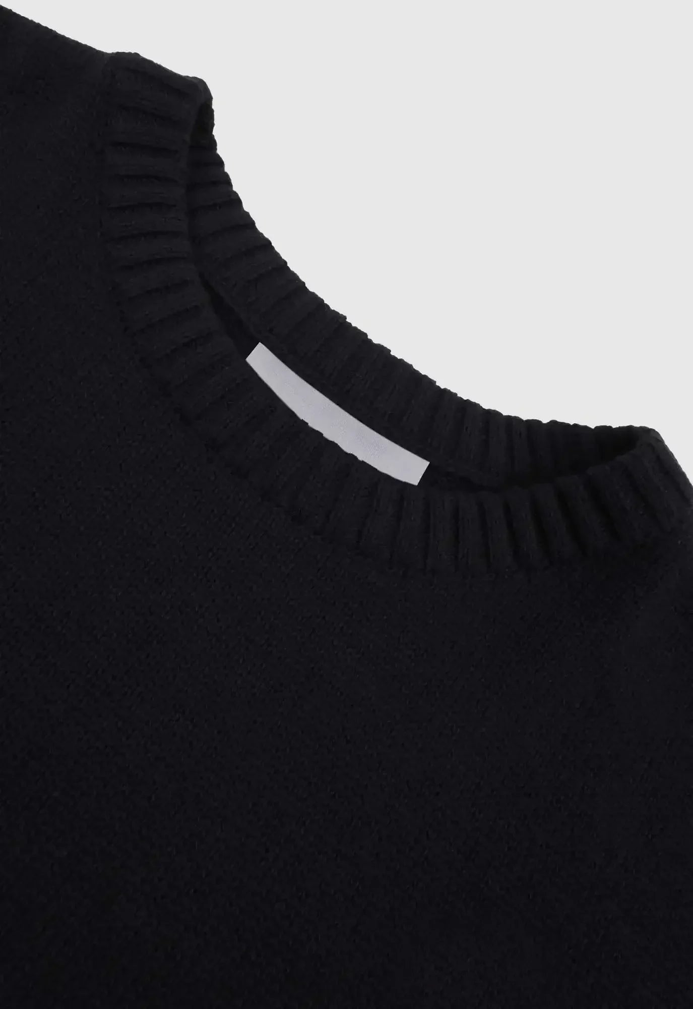 Alpha Cross Knit Sweater