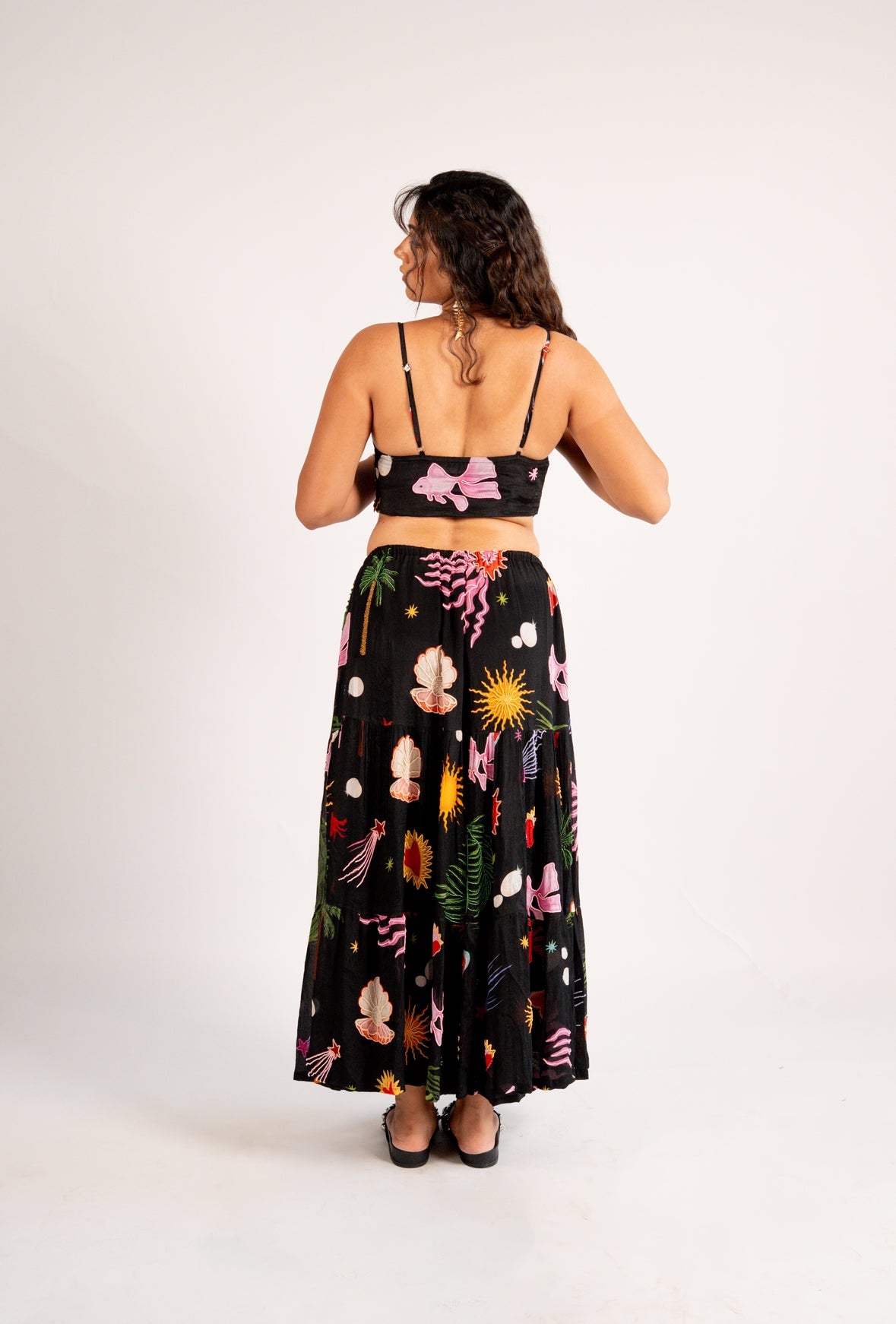 Marine top + skirt