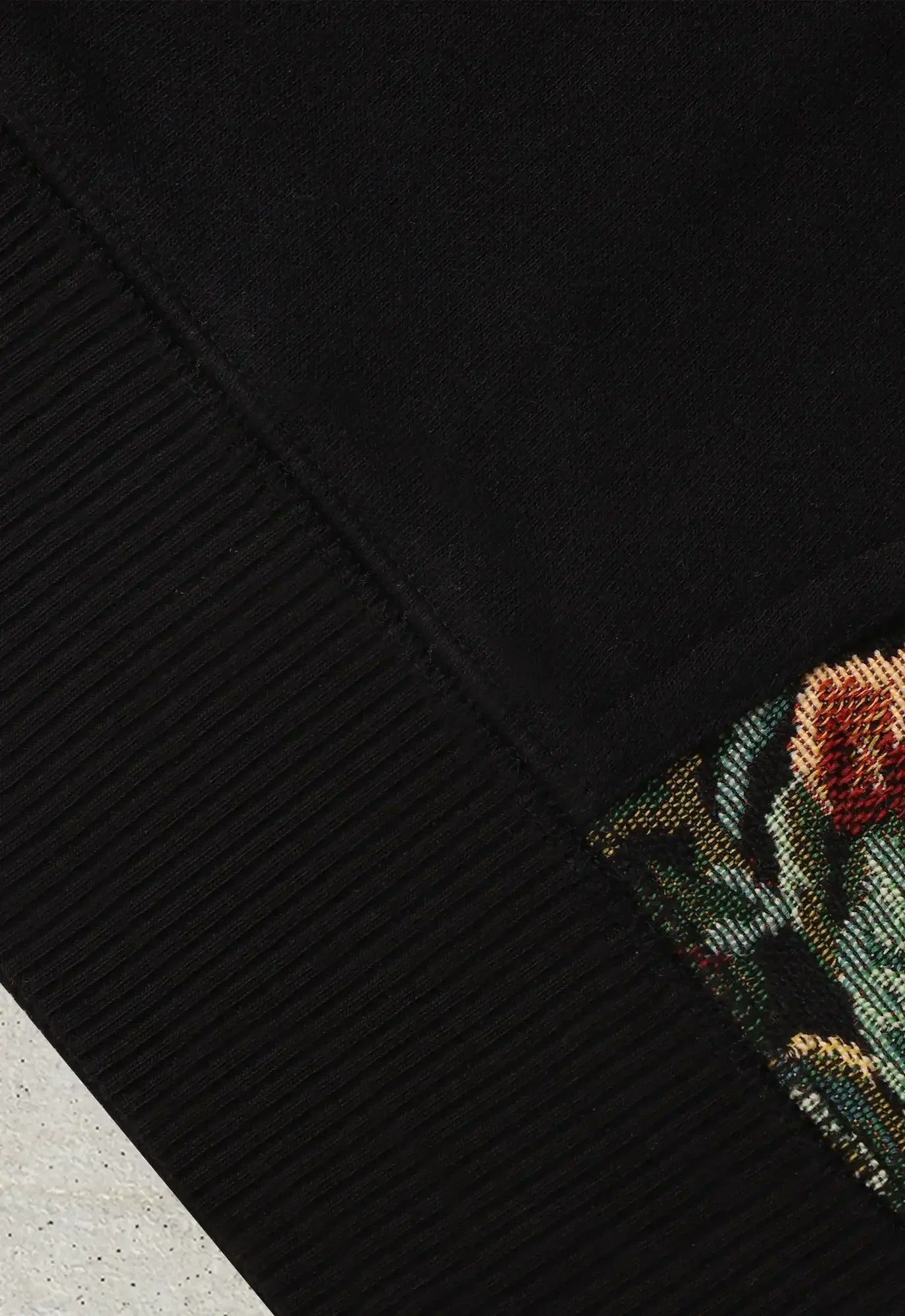 Eden Jacquard Panel Hoodie Men
