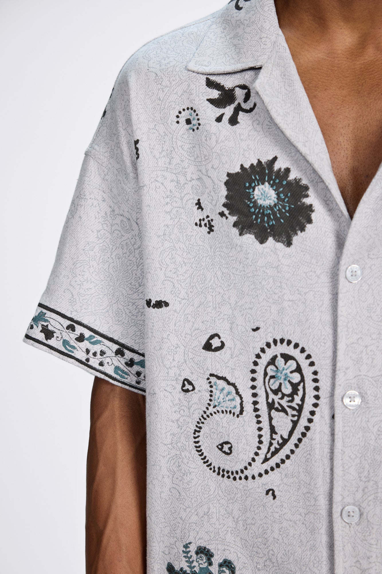 Raat ki Rani' Handmade Shirt