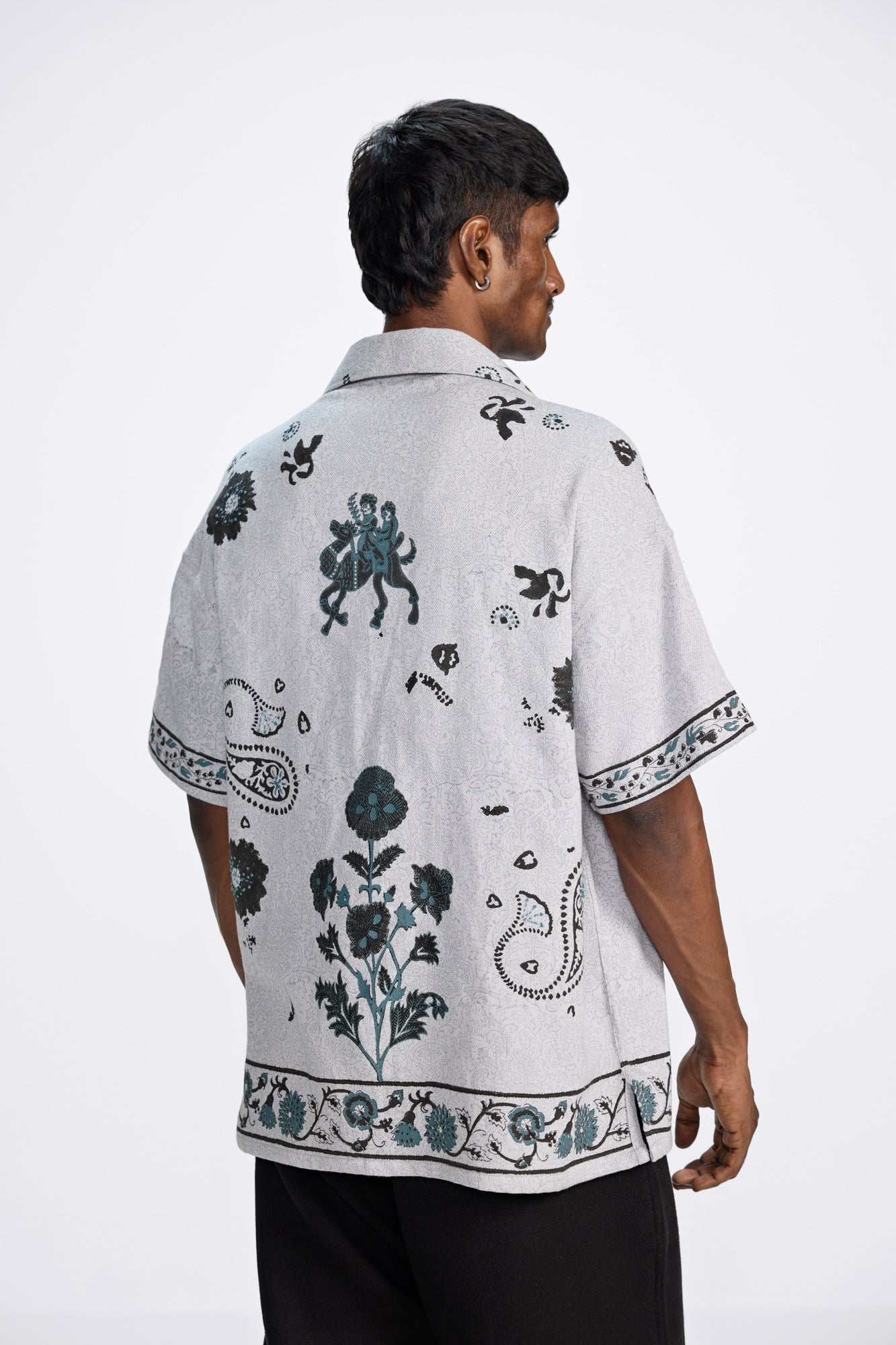 Raat ki Rani' Handmade Shirt