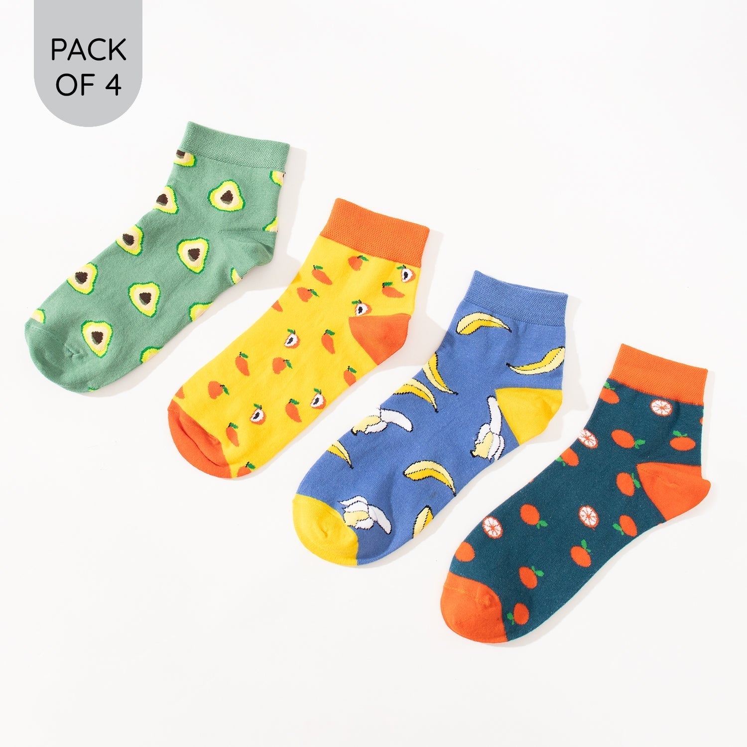 Funky Fruit Cart Socks