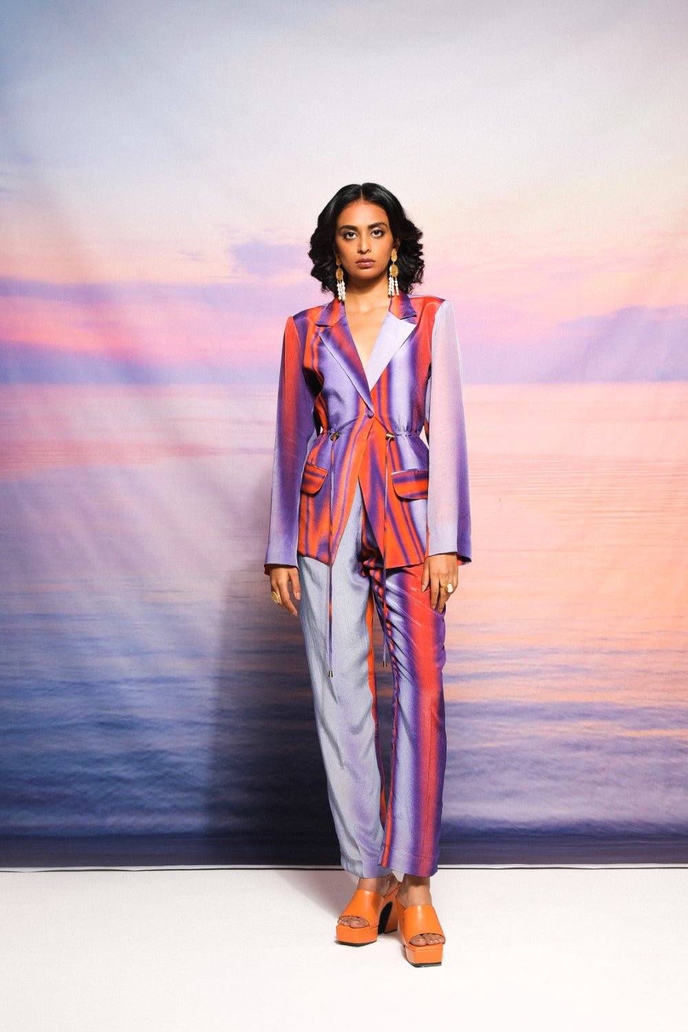 Saanjh Blazer Set