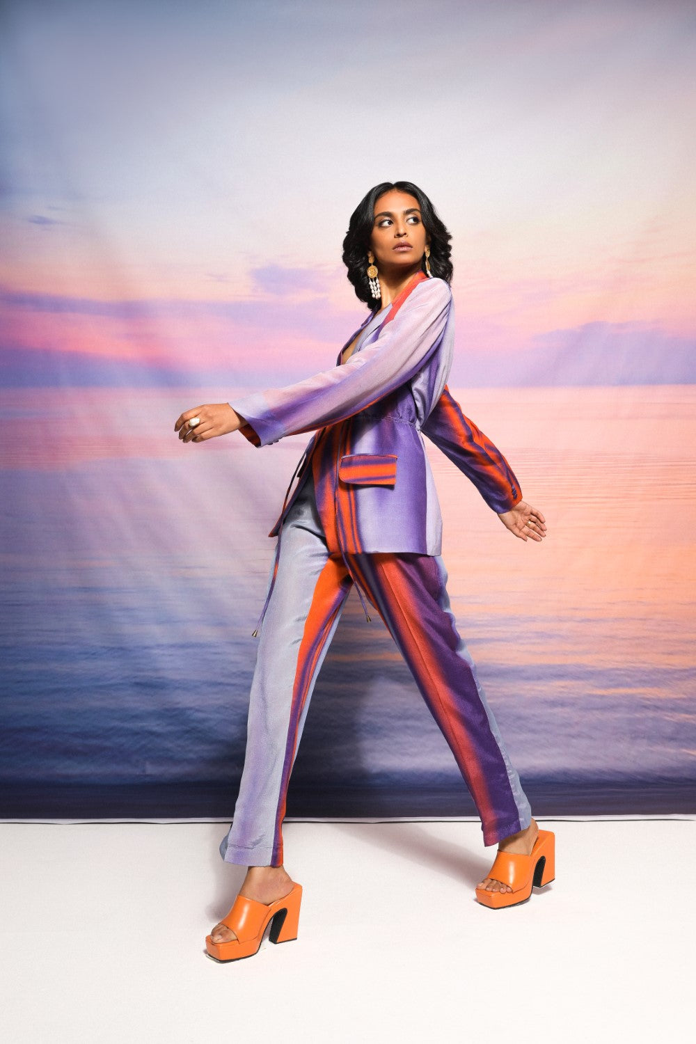Saanjh Blazer Set