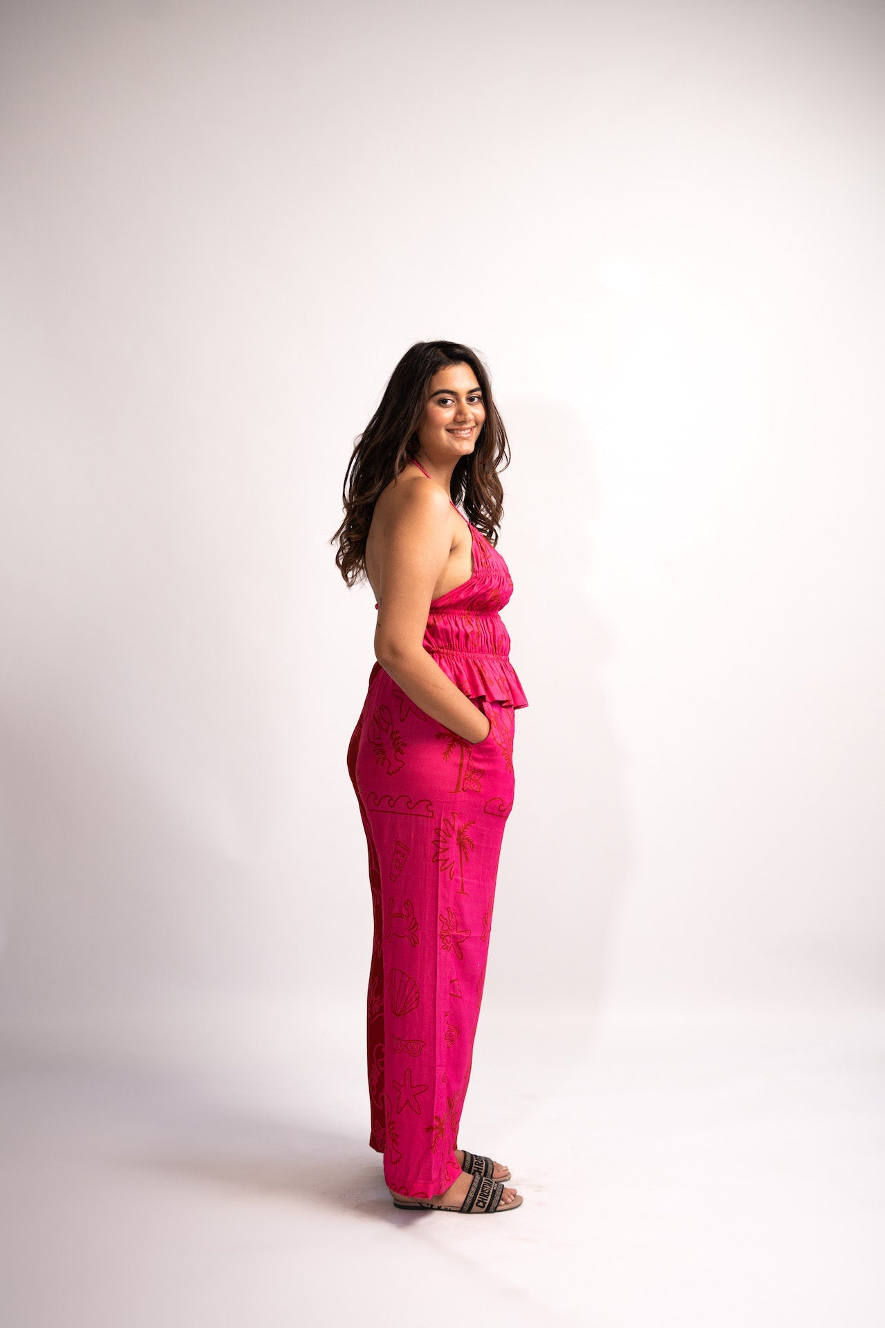 Spf backless top + pants