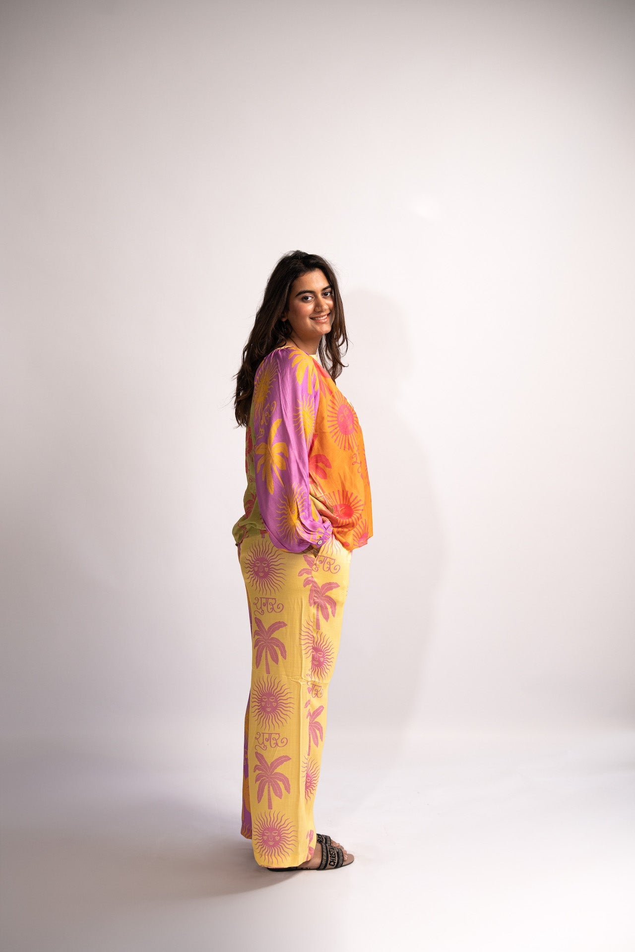 Sugar sun balloon sleeve top + Pants