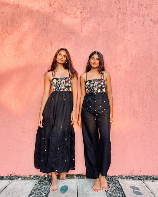 Tanya Mehta in Morjim maxi