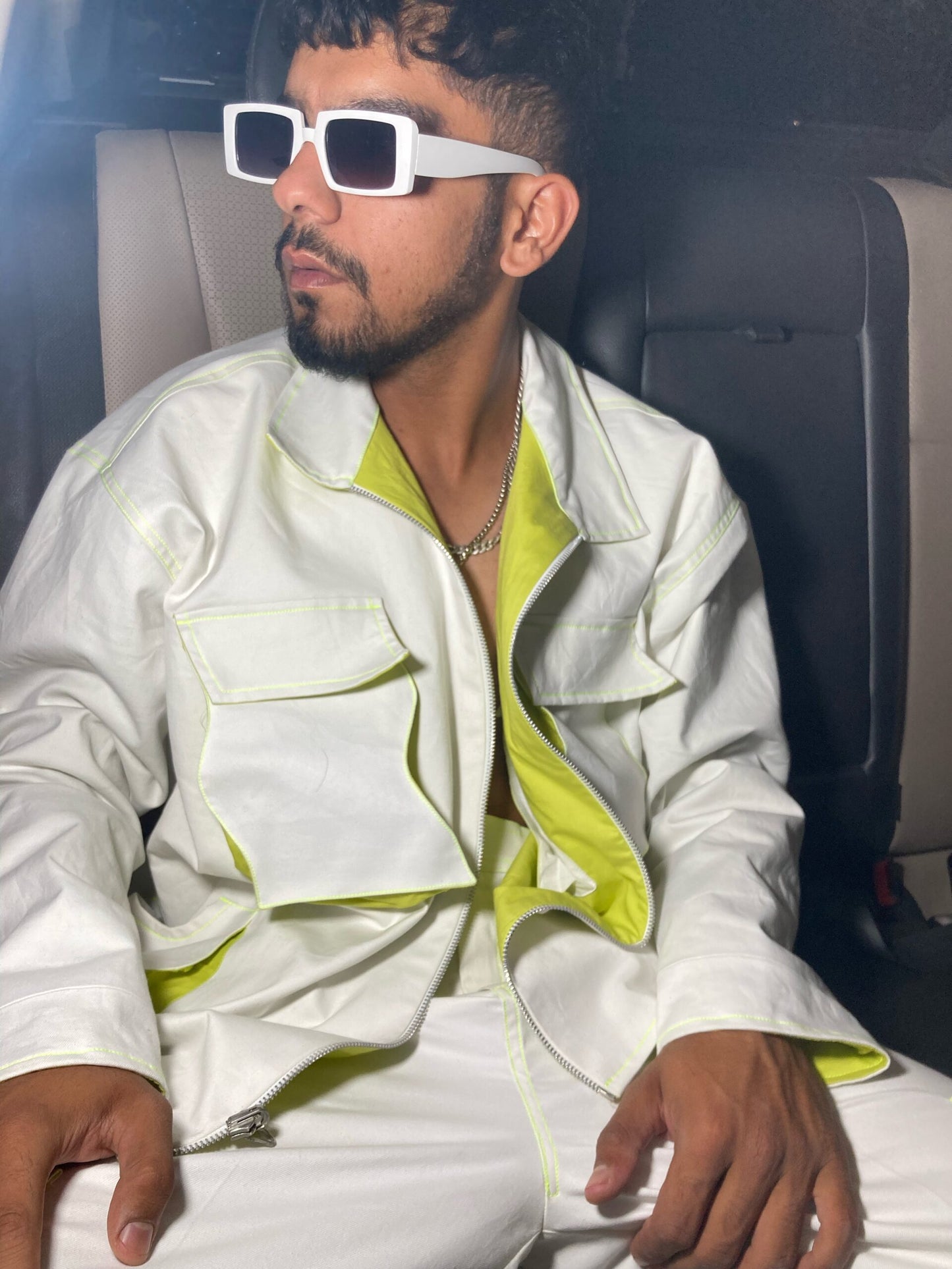 kid's river jacket white