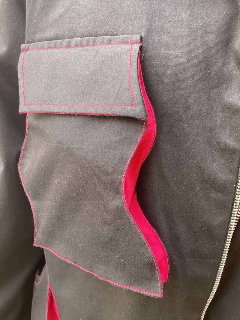 kid's river jacket black