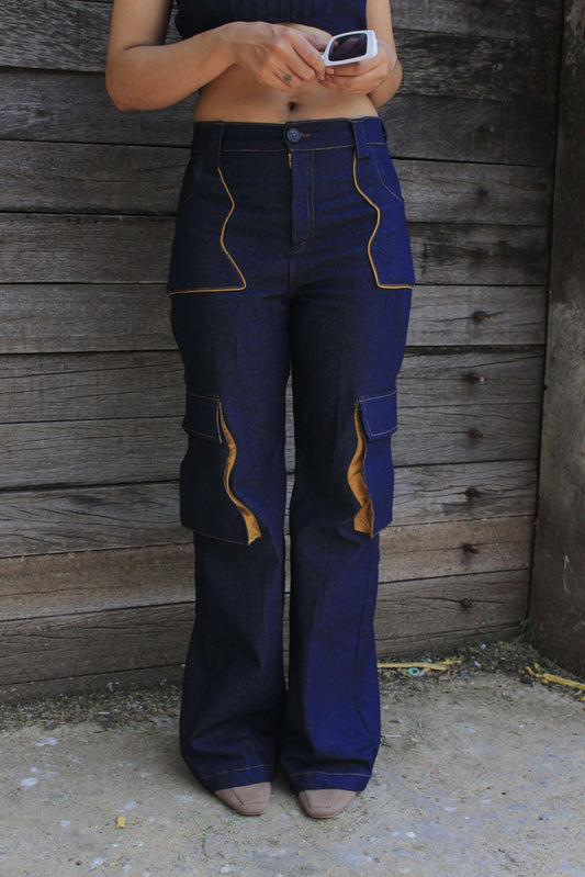 lines when high jeans