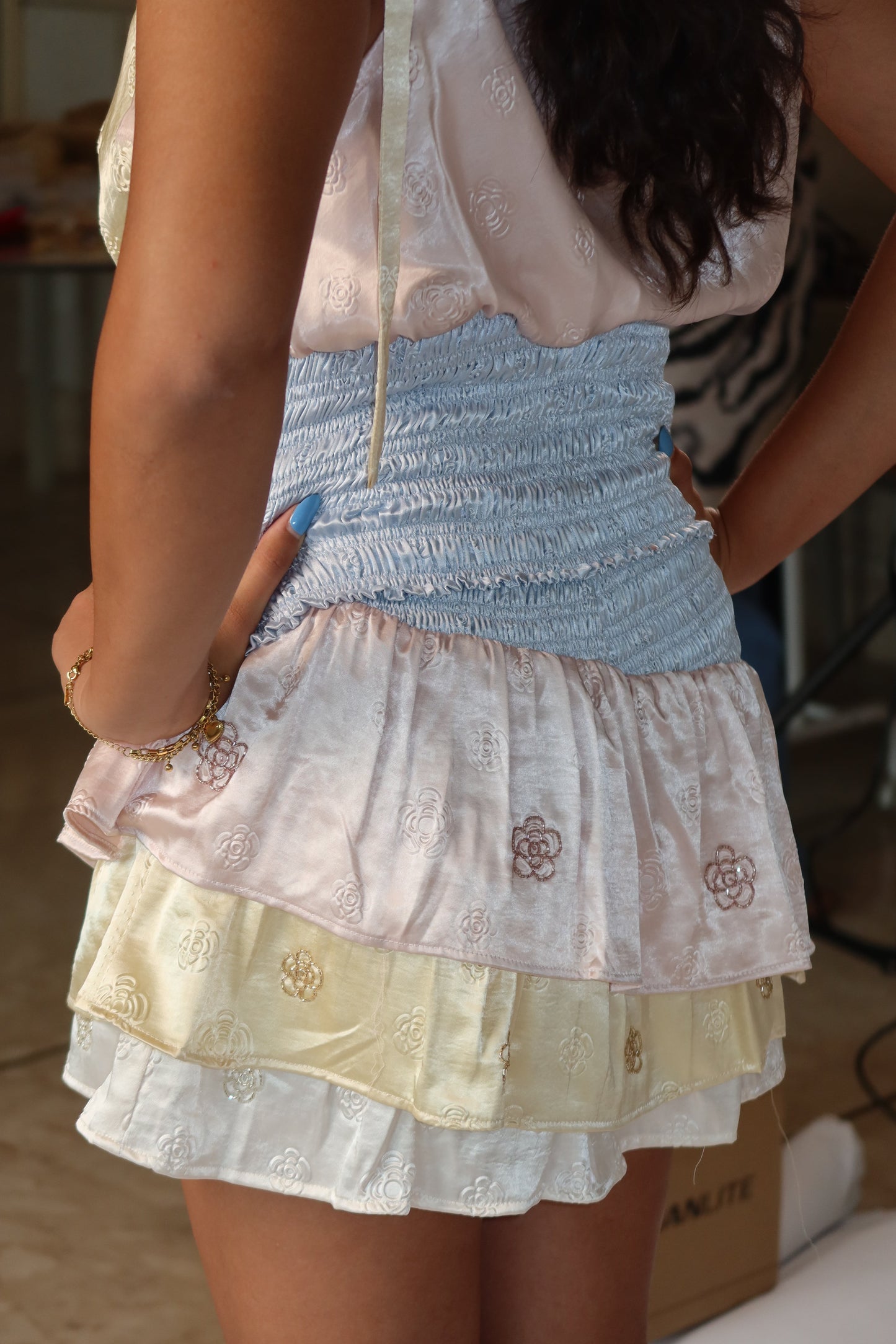 Flower girl top + skorts