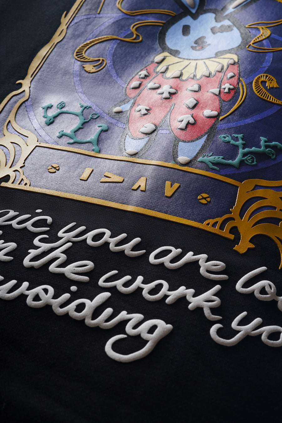 Magic Within Black Hoodie - Motivational Streetwear Hoodie