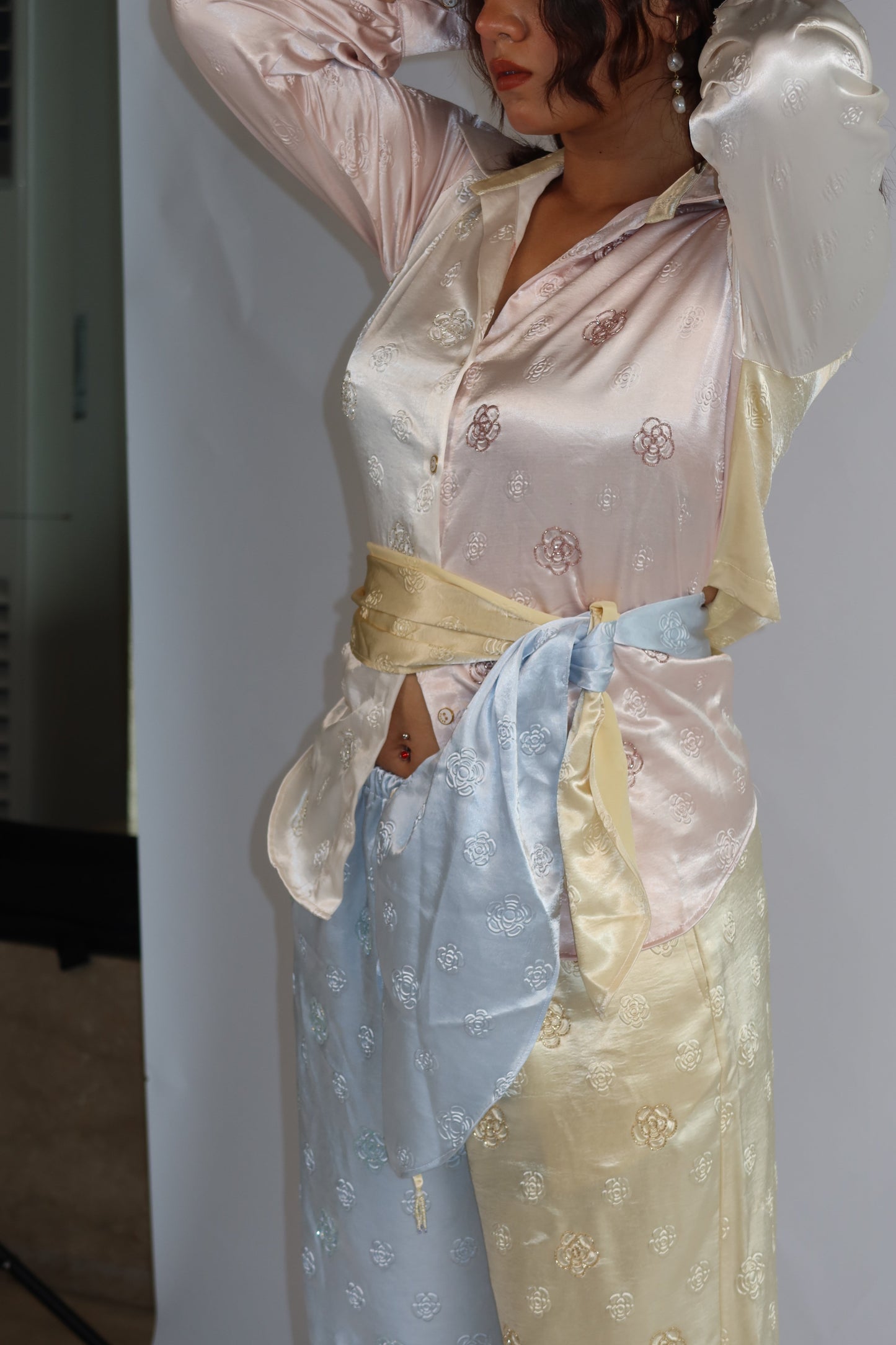 Flower girl shirt + pants