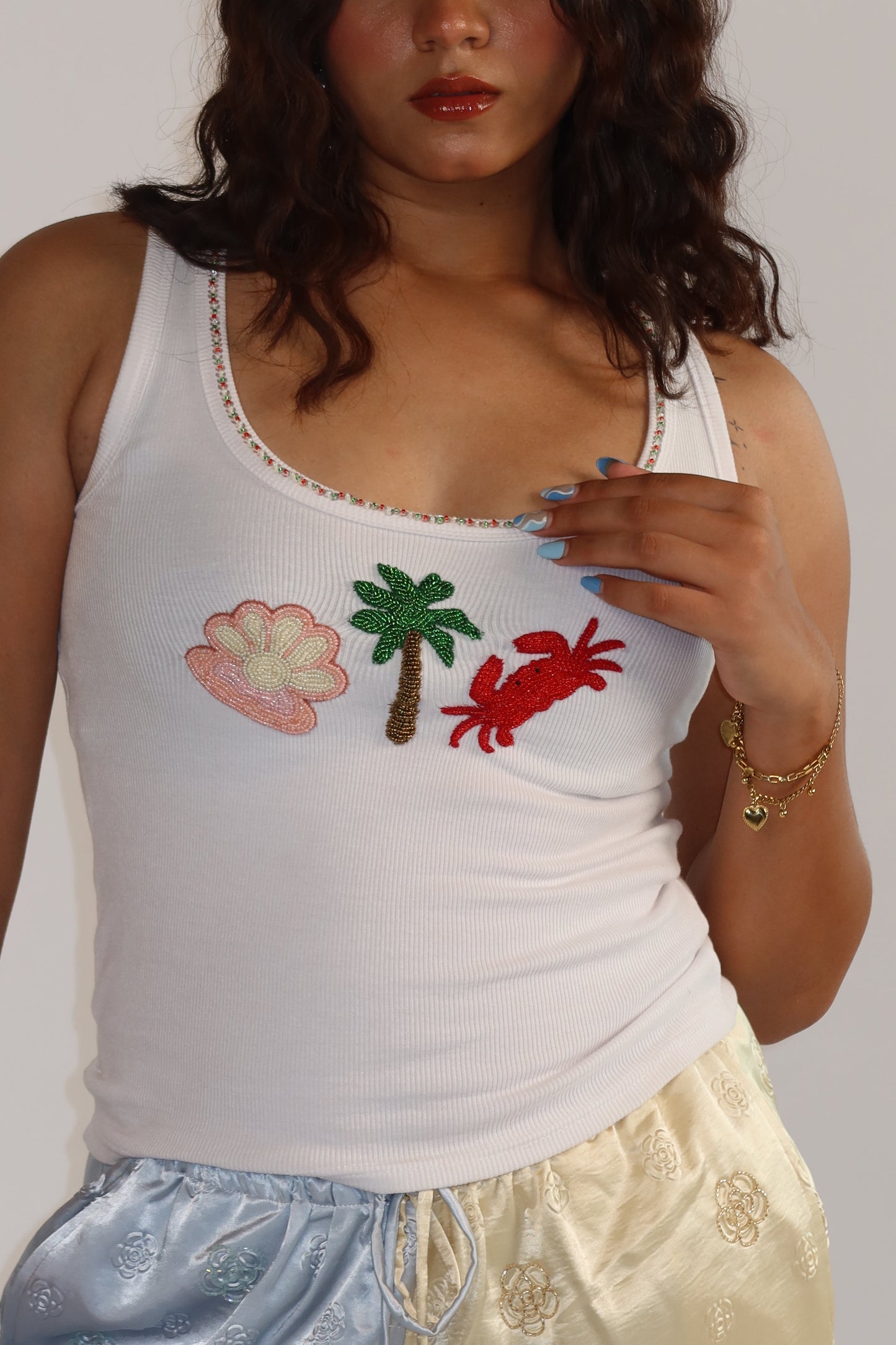 Marine tank top 2.0 - white