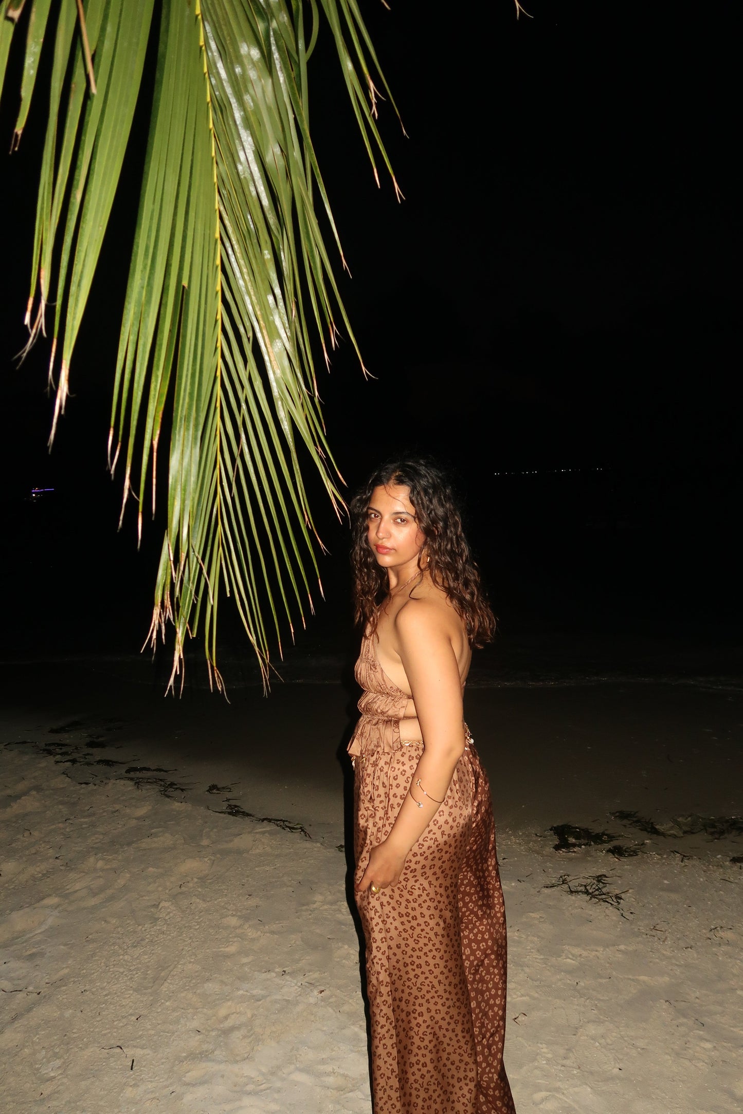 Safari backless top + pants