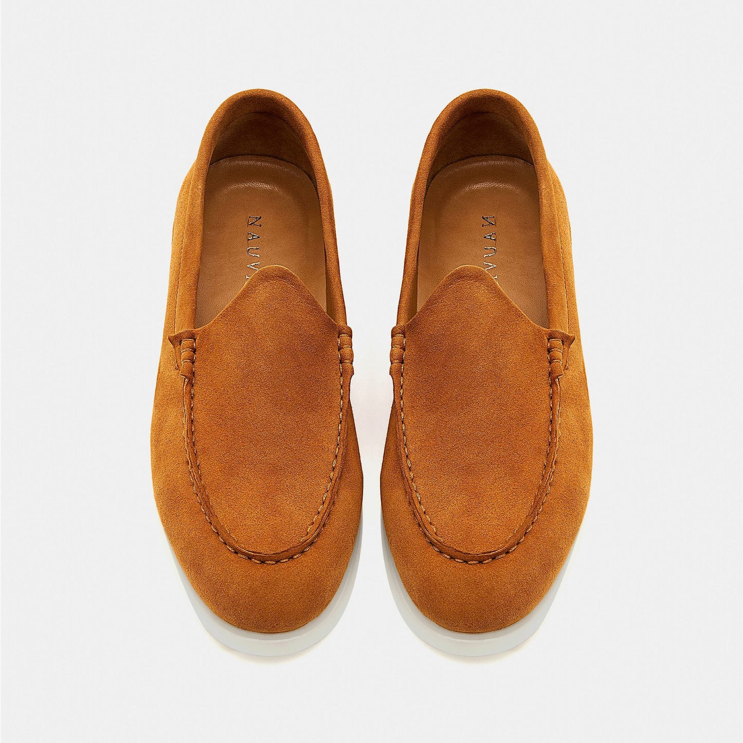 Nagra Loafer | Light Tan Suede