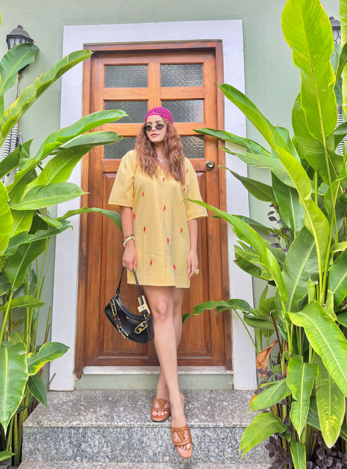 Butter Yellow Mirchi Dress
