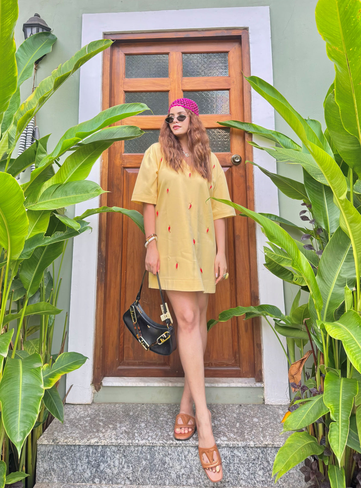 Butter Yellow Mirchi Dress