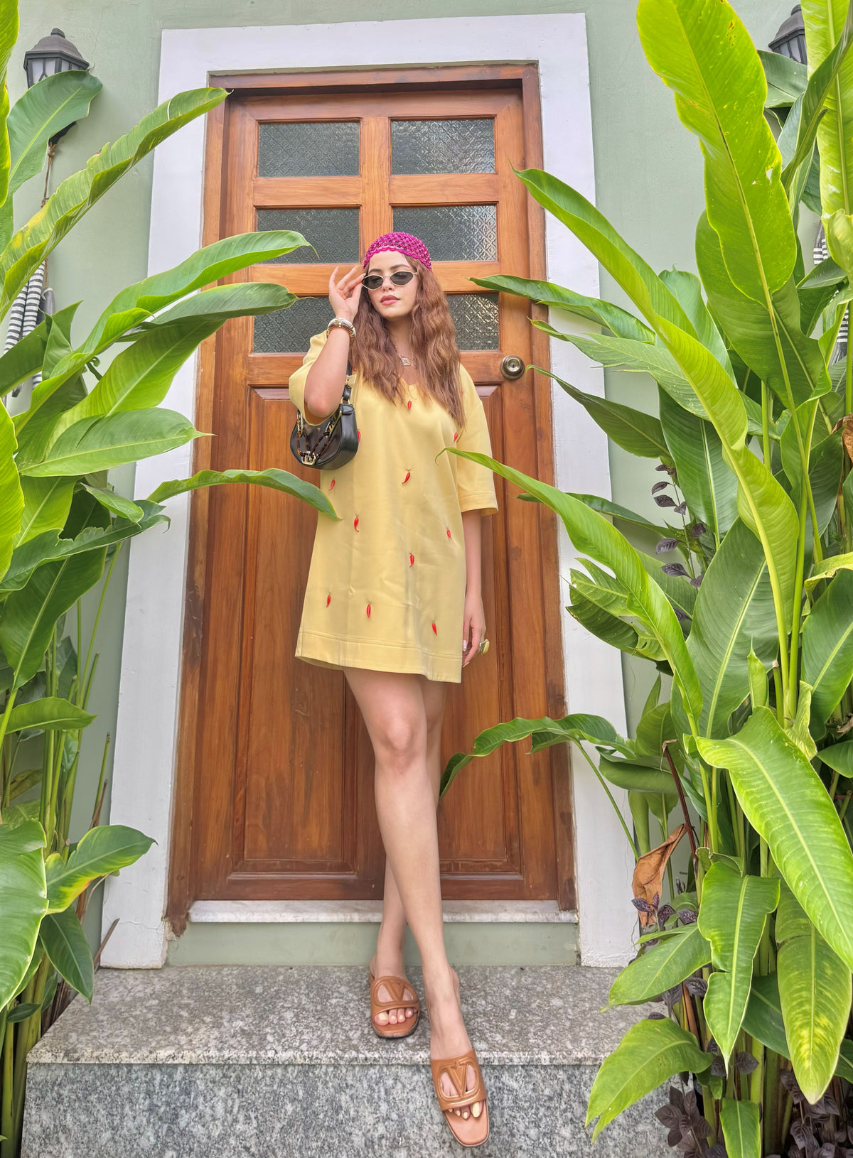 Butter Yellow Mirchi Dress
