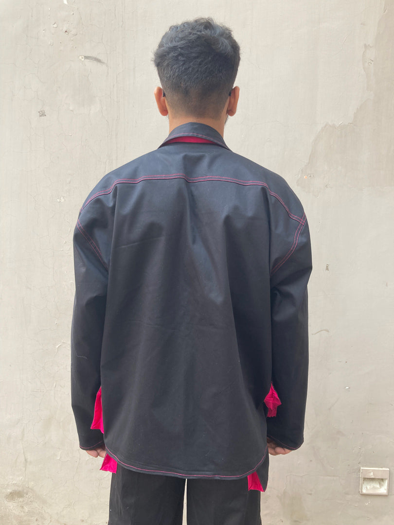 kid's river jacket black
