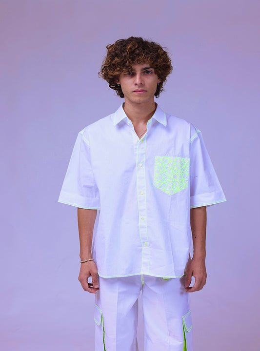 jaal shirt white