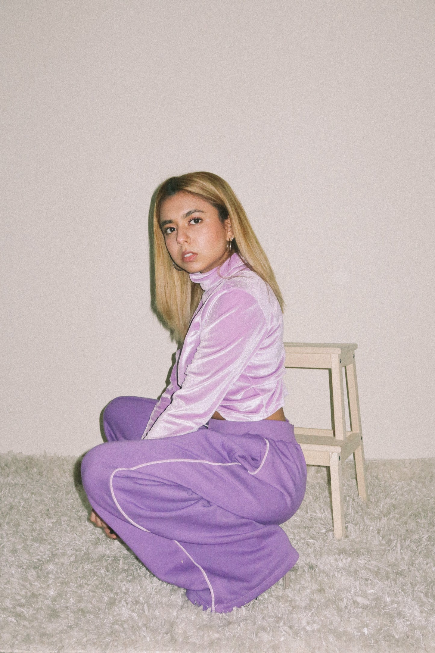 Lilac Turtle Neck