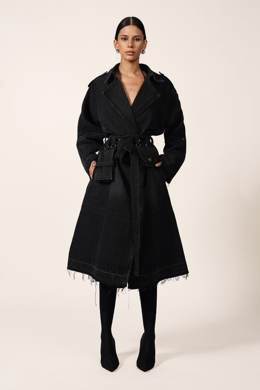 NIGHT RIDER TRENCH COAT