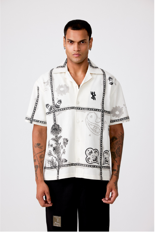 Greyscale handmade Shirt