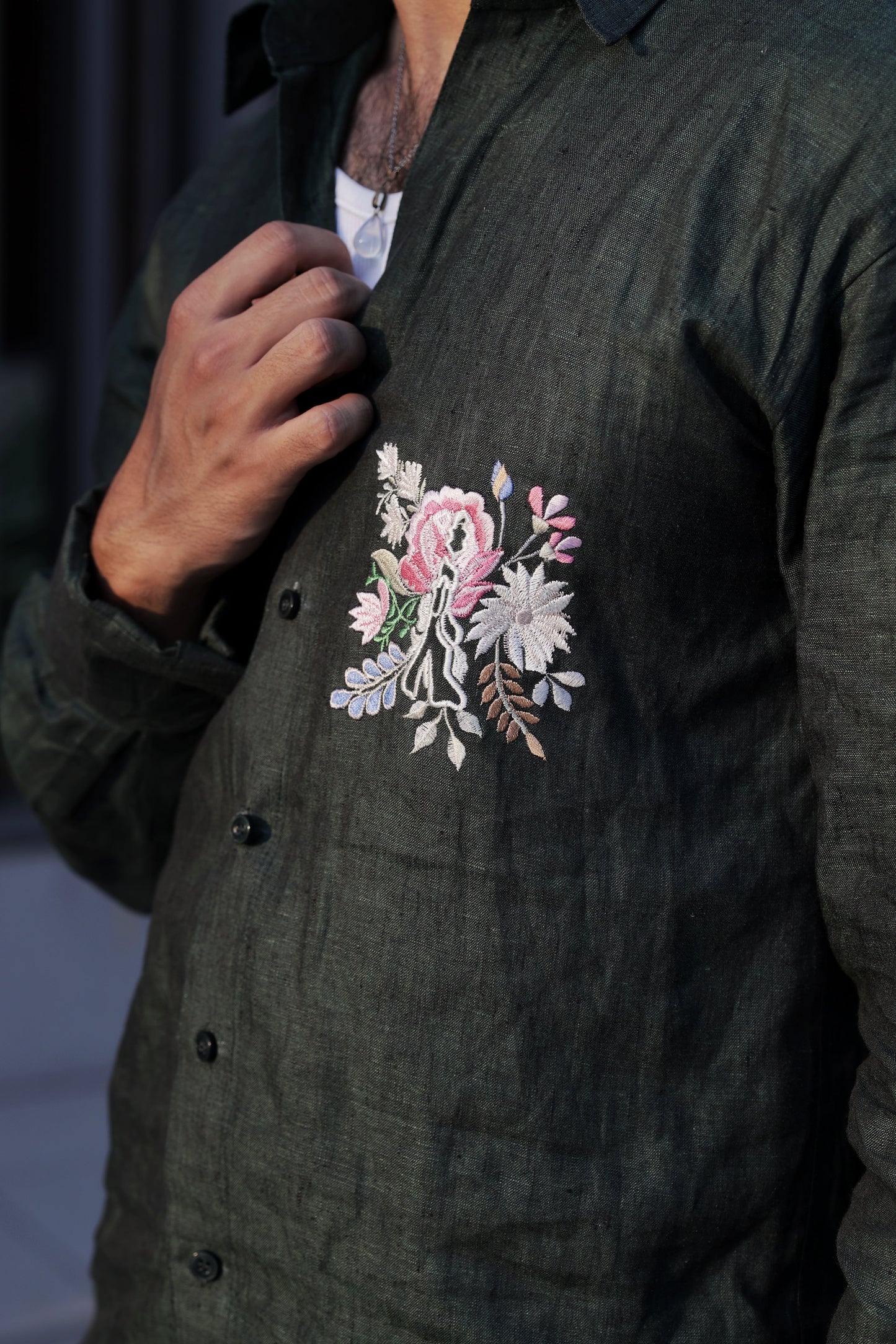 HARA KHADI SHIRT