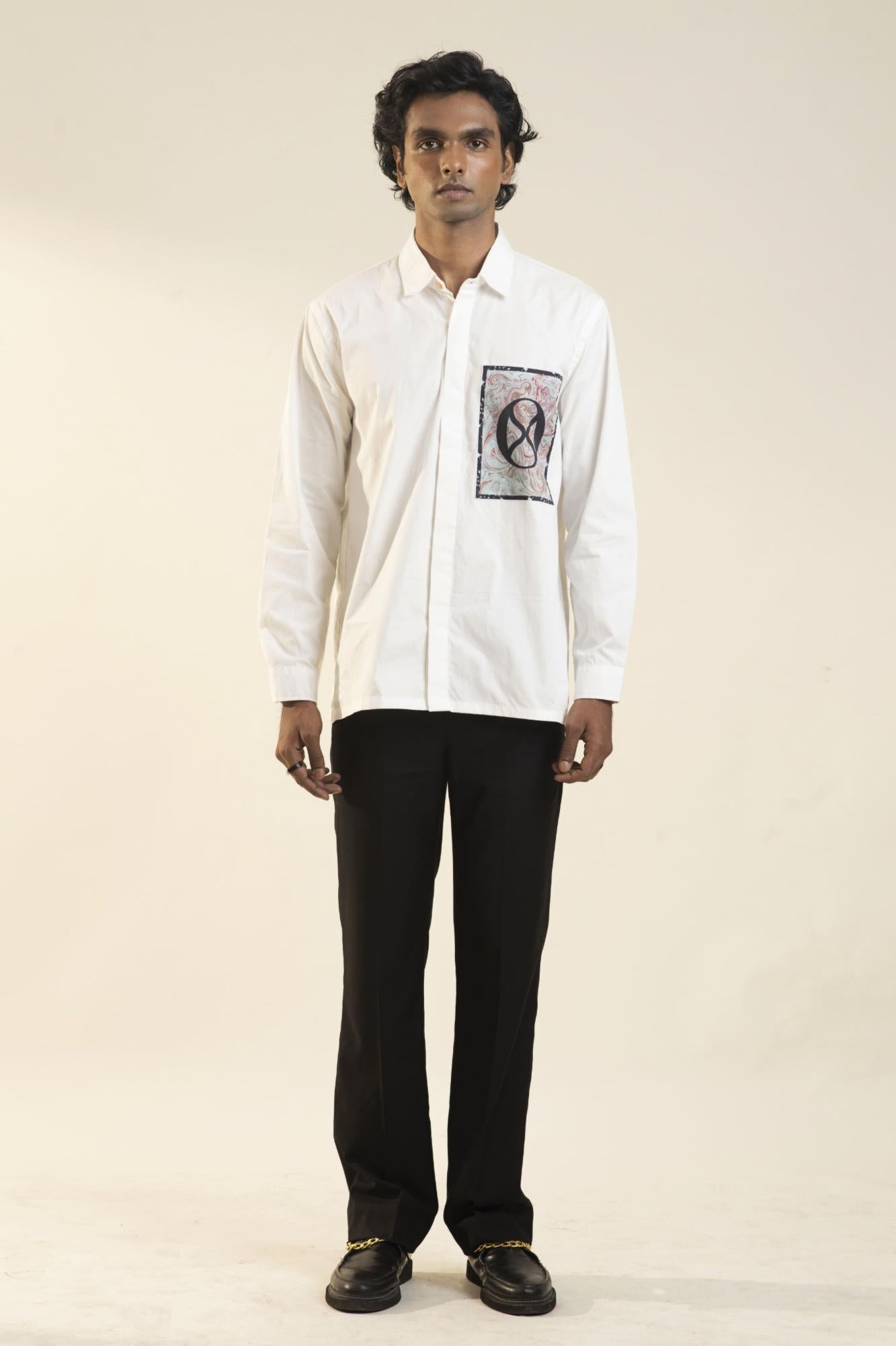 DARK HOUR CLASSIC WHITE SHIRT