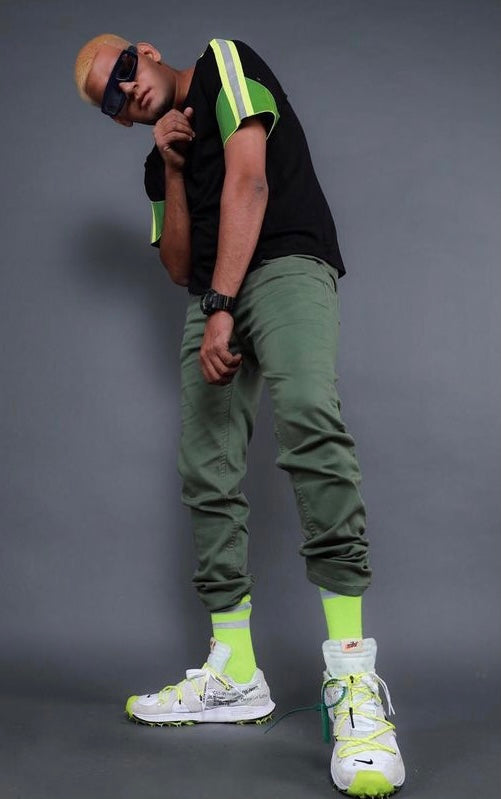 Unisex PVC Sleeve Reflective Tshirt