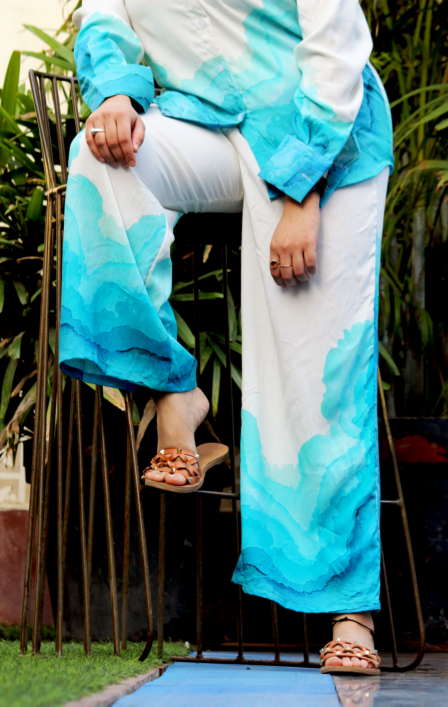 CLOUD PRINT PANT