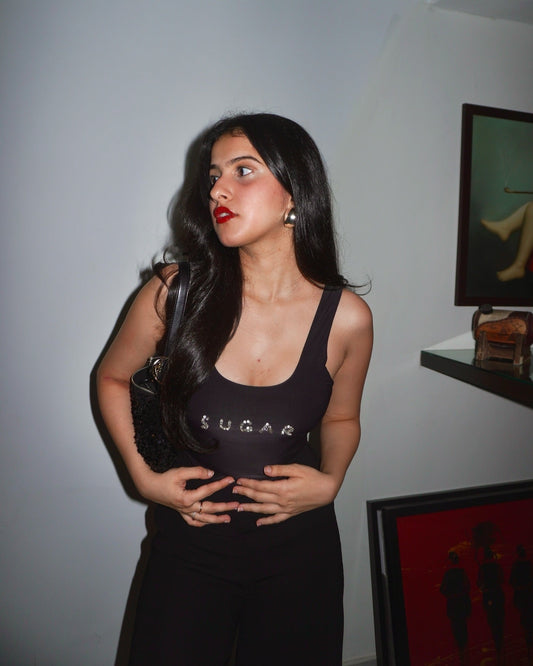 Taneesha mirwani  in Sugar bling top